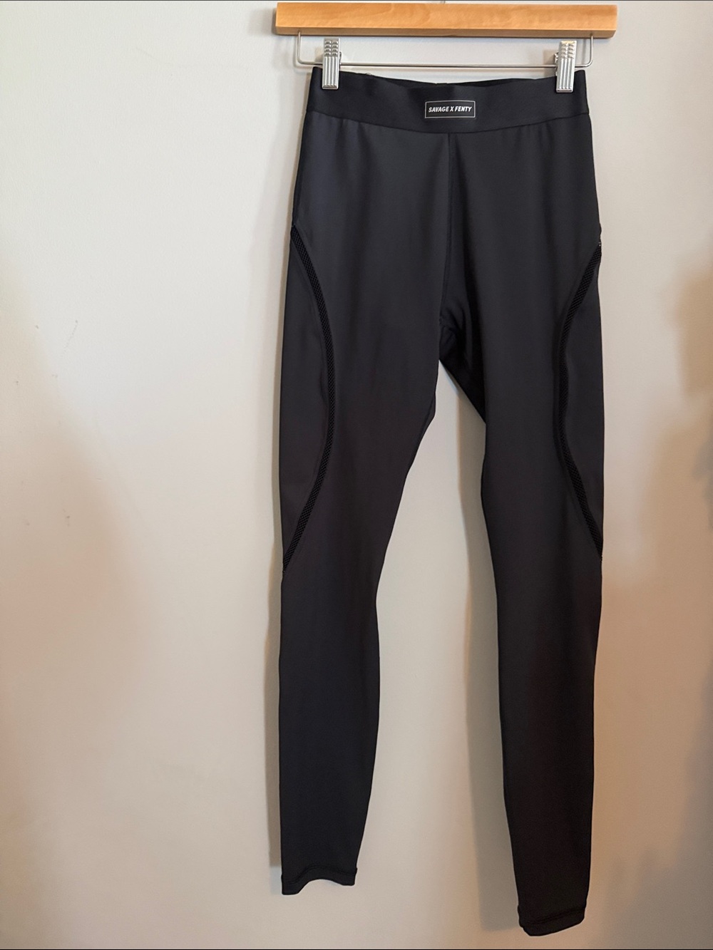 Savage X Fenty Black Sculpting High-Waist Leggings